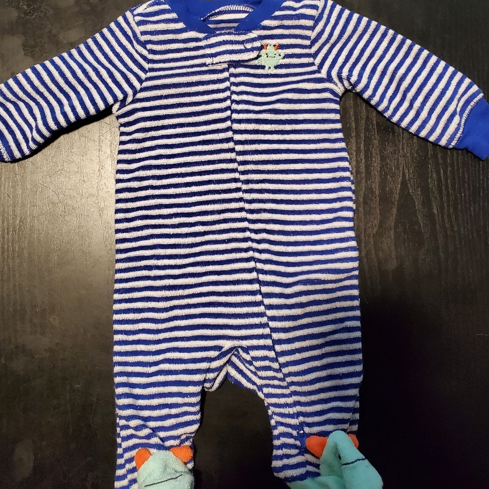 Little Boy Soft Monster PJ's